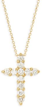 18K Yellow Gold & 0.70 TCW Diamond Necklace