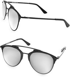 ALFIE 52MM Aviator Sunglasses