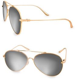 TOMMIE 60MM Aviator Sunglasses