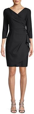 Wrap Sheath Dress