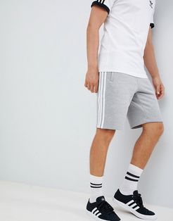 adicolor three stripe Shorts in gray-Grey