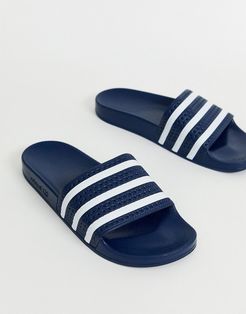 Adilette slides in navy