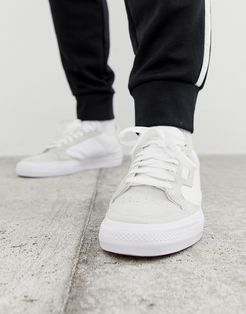 Contintental vulc sneakers in white with suede trim