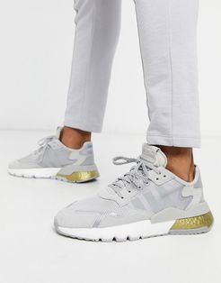 nite jogger sneakers in gray space tech pack-Grey