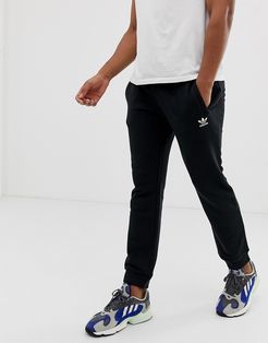 Sweatpants with logo Embroidery in black