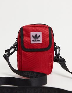 utility festival crossbody bag-Red