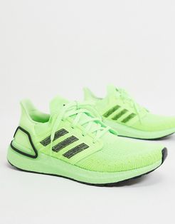 adidas Running ultraboost 20 sneakers in green