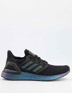 adidas Running Ultraboost 20 trainers in black