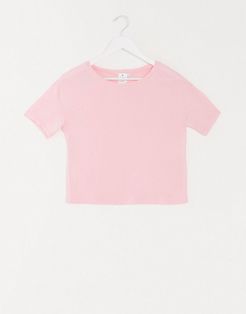 star print t-shirt and short pyjama set-Pink