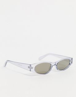 Wincey sunglasses in clear blue