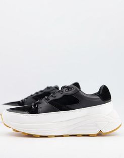 Walker chunky sneakers in black