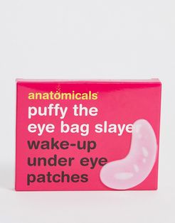 Puffy The Eye Bag Slayer Wake-Up Under Eye Patches-Clear