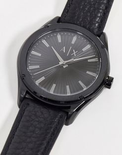 Exchange AX2805 watch in black-Blues