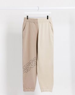 4505 spliced sweatpants-Multi