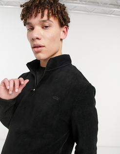 4505 training fleece with 1/4 zip-Black