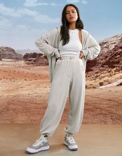 4505 unisex oversized sweatpants-Cream