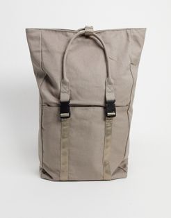 canvas backpack with laptop compartment in mauve-Purple