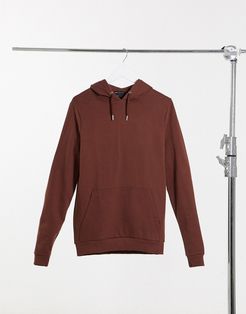 organic hoodie in brown