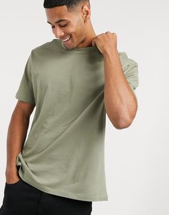 organic relaxed t-shirt in green