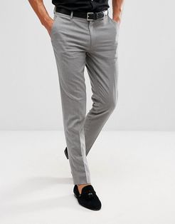 skinny smart pants in gray