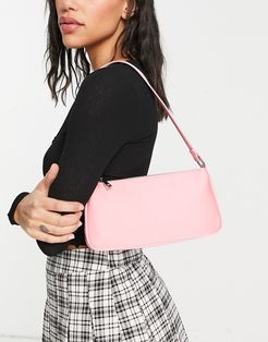slim 90s shoulder bag in pink