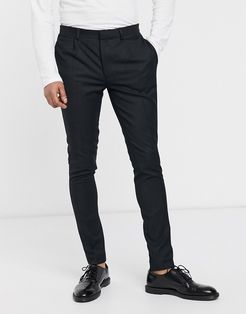 smart super skinny pants in black