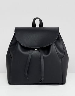 soft minimal backpack-Black