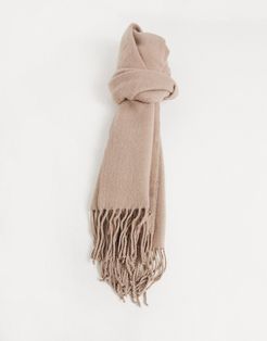 super soft scarf in dusky pink