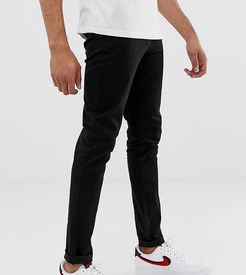 Tall skinny chinos in black