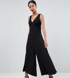 ASOS DESIGN Tall Sleeveless Tea Jumpsuit-Pink