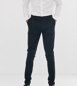Tall super skinny fit suit pants in black