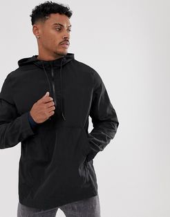 water resistant jacket in black