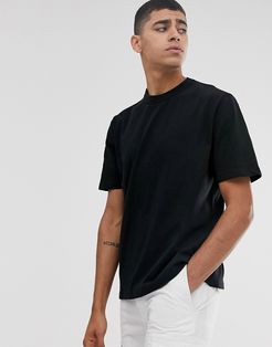 loose fit heavyweight t-shirt in black