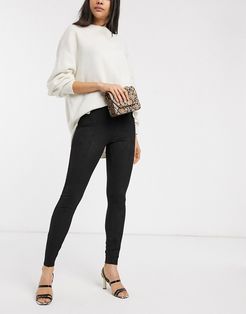 b. Young high waisted pants-Black