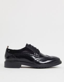 lennox brogues in black leather