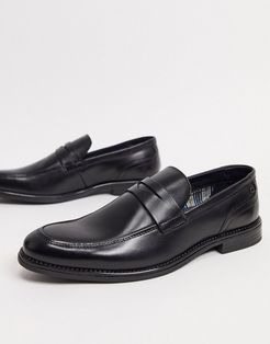 Varone smart loafers in black leather