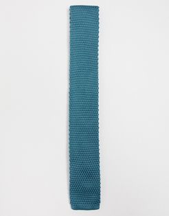 knitted tie-Blues