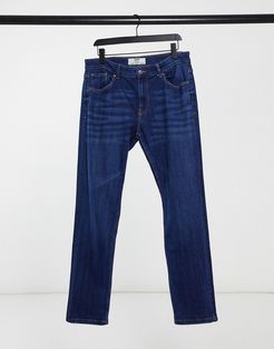 slim fit jeans in mid blue