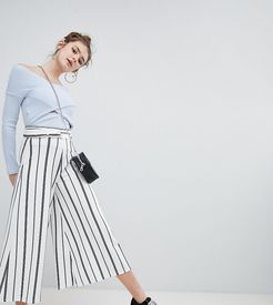 stripe wide leg in multi