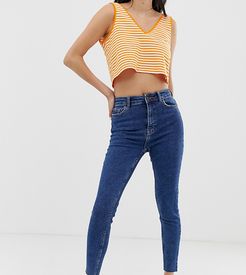 super high waist jean in blue