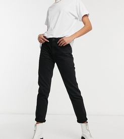 Tall mom jeans in black