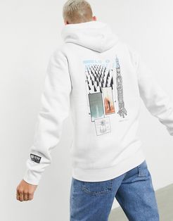 erith hoodie in white