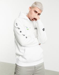 Euston hoodie in white