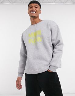 sutton sweatshirt in gray-Grey