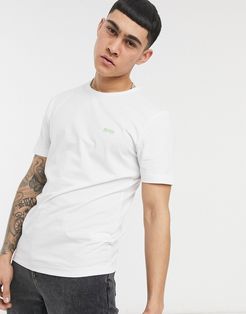 front and back logo t-shirt in white