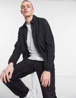 harrington jacket in black