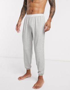 CK One basic lounge terry sweatpants in gray
