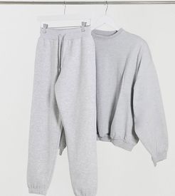 Petite skinny sweatpants in gray-Grey