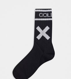 Unisex socks in black