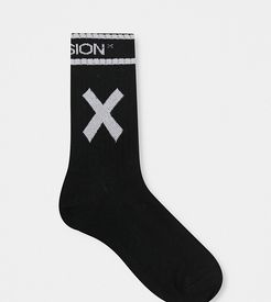 Unisex socks in black